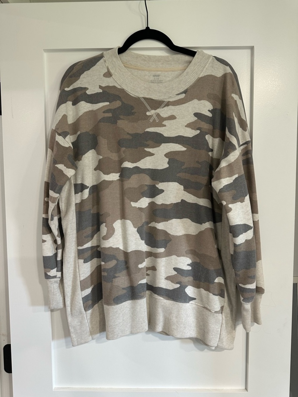 Aerie Camo Pullover Sweatshirt